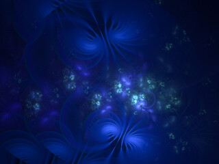 Abstract Illustration of Modern Fractal Background