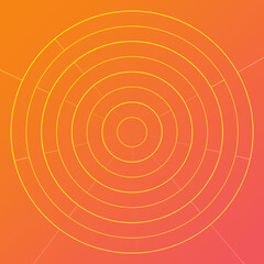 abstract background with circles