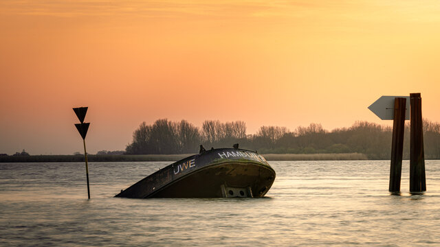 Hamburg UWE Schiffswrack