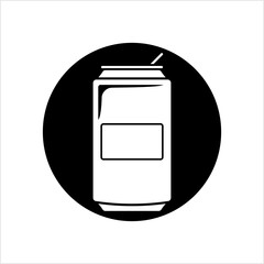 Soda Can Icon, Tin Can, Beer Can Icon, Cold Drink Can Icon