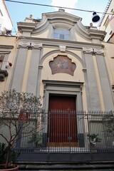 Napoli - Facciata della Chiesa di Santa Maria dell'Aiuto