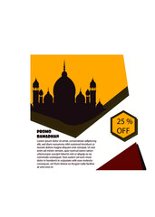 Ramadhan template for sale on social media, useable and editable