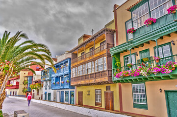 Fototapeta na wymiar Santa Cruz de la Palma, Spain, HDR Image
