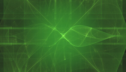 Abstract Illustration of Modern Fractal Background