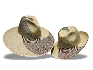 Elegant hats for man for all seasons. Studio shoot.