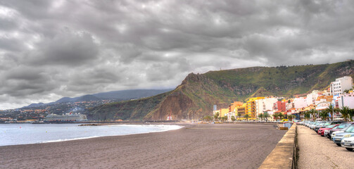 Santa Cruz de la Palma, Canary Islands, HDR Image
