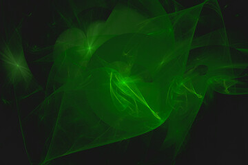 Abstract Illustration of Modern Fractal Background