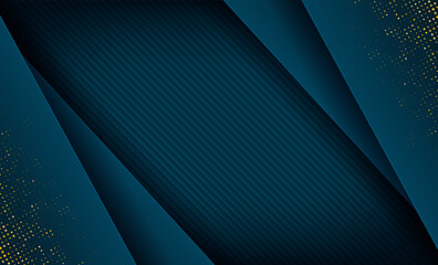 Blue overlap layers abstract background trendy classic color of 2021 concept. 3d cover of business presentation banner for sale event presentation poster wallpaper science futuristic energy technology