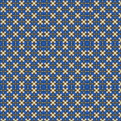 Abstract Illustration of Modern Seamless Pattern