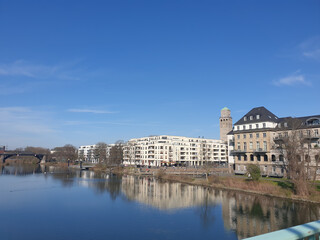 Fototapeta na wymiar Mülheim an der Ruhr - Stadt am Fluss