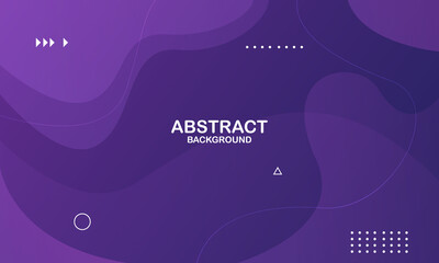 Liquid wave background with purple color background. Fluid wavy shapes. Eps10 vector