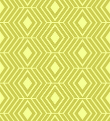 Seamless vector geometric pattern with diamonds