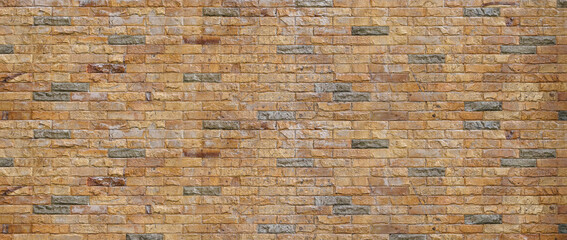 Stone brick wall texture background