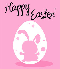 Colorful Easter eggs. A hand-drawn pattern is a cute decoration. Vector illustration on a white background. for the concept of the Easter holiday.