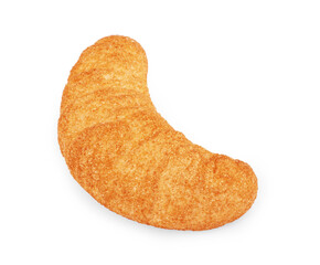 Croissant with marshmallow and chocolate