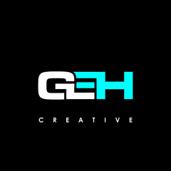 GEH Letter Initial Logo Design Template Vector Illustration