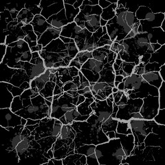 A seamless old background with cracks. Vector illustration