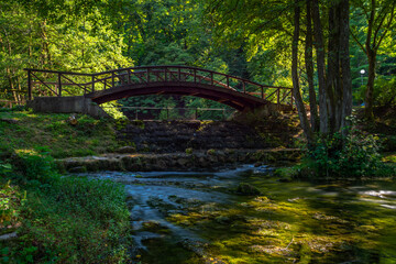 bridge over the river