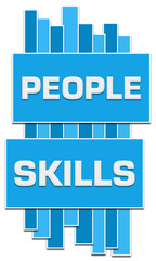 People Skills Blue Vertical Squares Boxes 