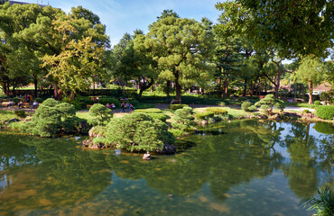 Fototapeta premium Hibiya Park in Chiyoda City, Tokyo, Japan