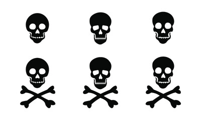 Skull Vector Icons Collection