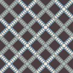 Mexican plaid. Seamless pattern. Design with manual hatching. Textile. Ethnic boho ornament. Vector illustration for web design or print.