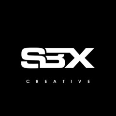 SBX Letter Initial Logo Design Template Vector Illustration