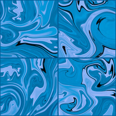 Seamless texture of ceramic tiles of black and white color for your design in good quality