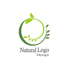 Leaf icon Vector Illustration design Logo template