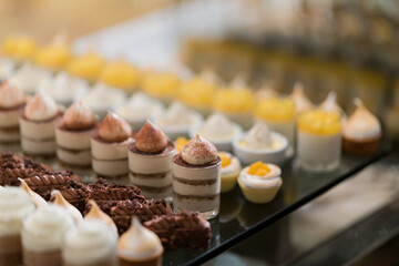 catering food, dessert and sweet, mini canapes, snacks and appetizers, food for the event, sweetmeat