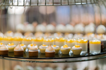 catering food, dessert and sweet, mini canapes, snacks and appetizers, food for the event, sweetmeat