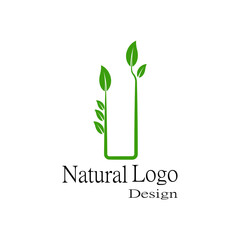 Leaf icon Vector Illustration design Logo template