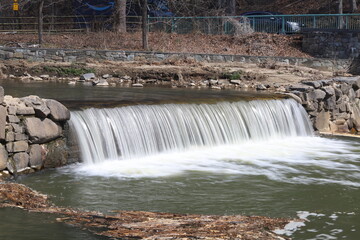 waterfall in the park