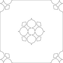 Geometric vector pattern with triangular elements. Seamless abstract ornament for wallpapers and backgrounds. Black and white colors.
