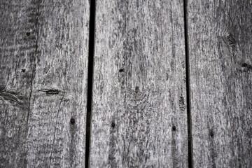 Old wall made of gray boards