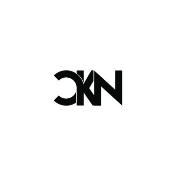 ckn letter original monogram logo design