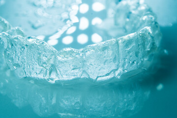 Invisible bracket aligners