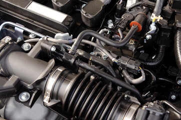Fototapeta premium engine of a car