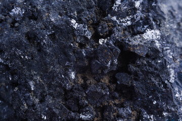 crystal stone mienral macro photo of the enlarged stones close-up