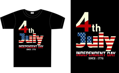 4th july independence day t-shirt