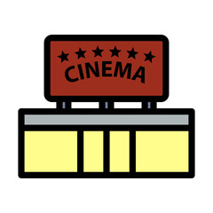 Cinema Entrance Icon