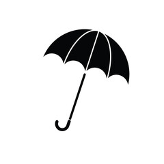 Protective umbrella in solid design