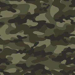 Fototapeta premium green camouflage military pattern liquid elements for printing clothes and fabrics