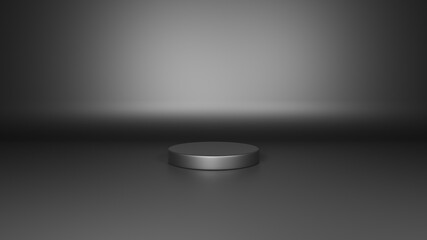 Podium - Black background