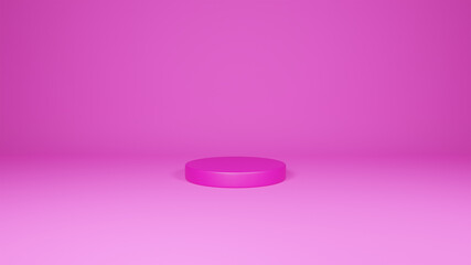 Podium - Pink background