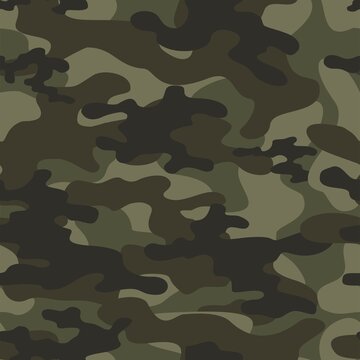 green camouflage military pattern liquid elements for printing clothes and fabrics