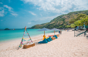 In front of Thong Lang Beach, Koh Larn, Pattaya, Thailand