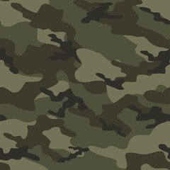 Fototapeta premium camouflage seamless pattern. Camo Military. Modern print. Vector