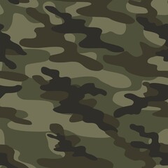 Fototapeta premium green camouflage military pattern liquid elements for printing clothes and fabrics
