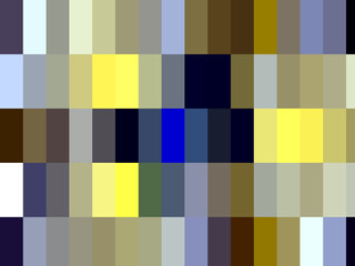 Yellow blue squares, design, abstract texture, abstract background